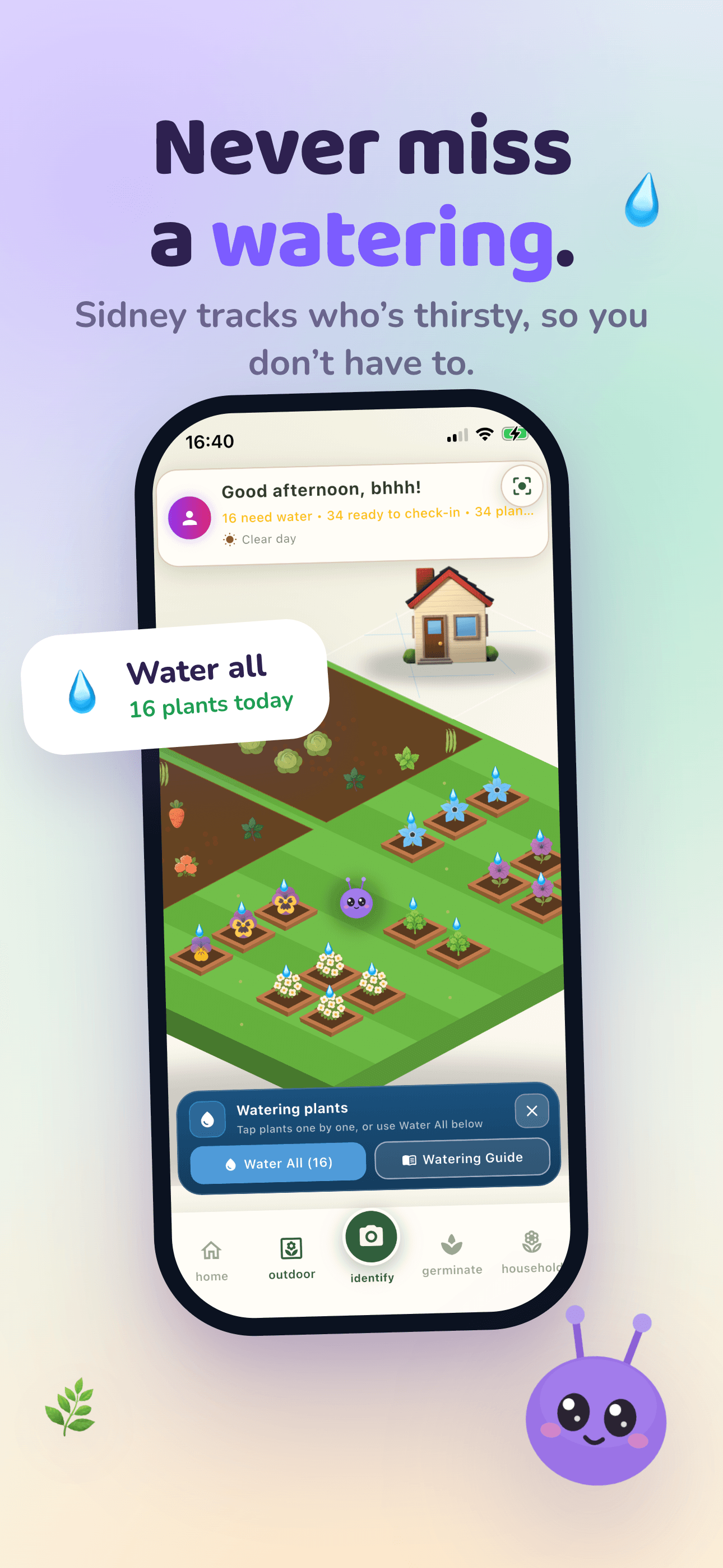 Smart watering schedules