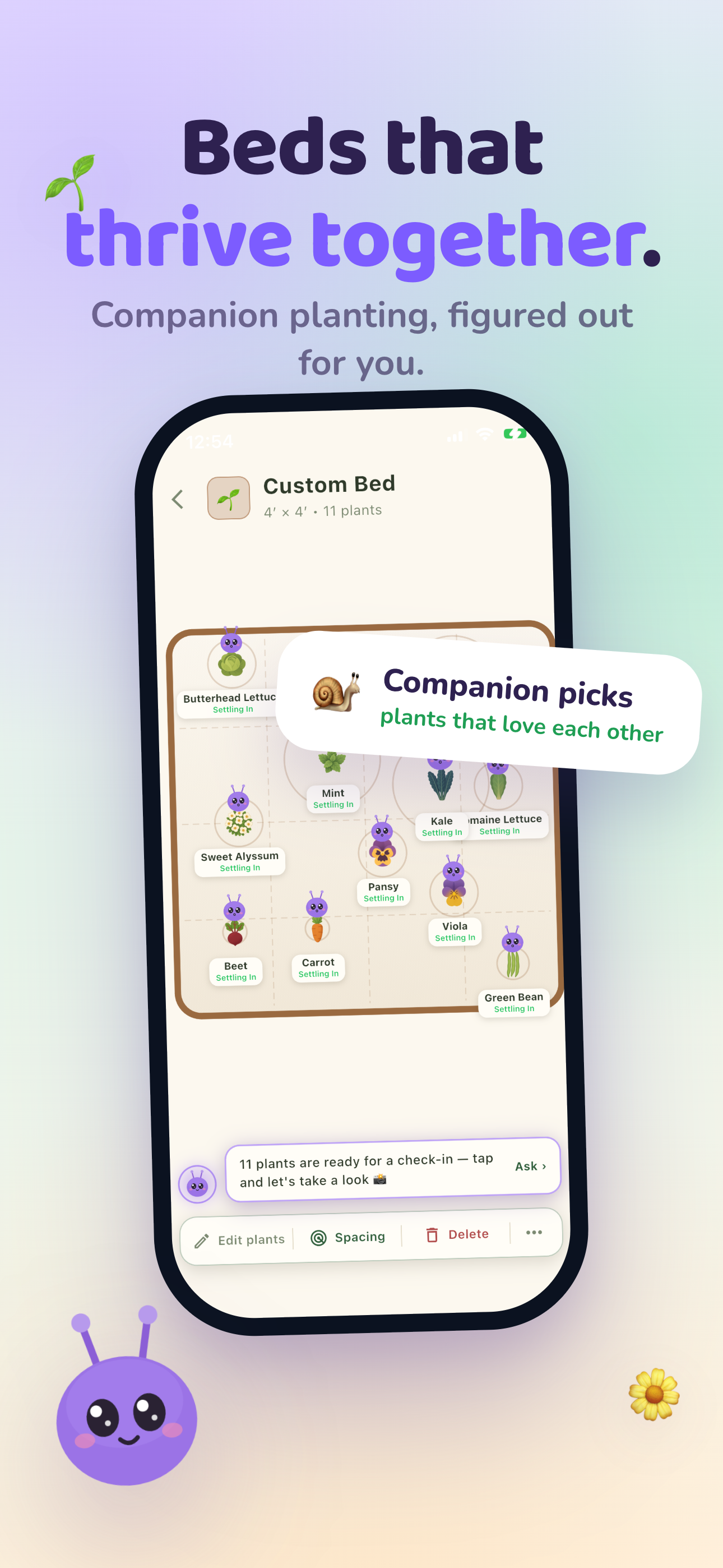 Mali screenshot — Garden beds